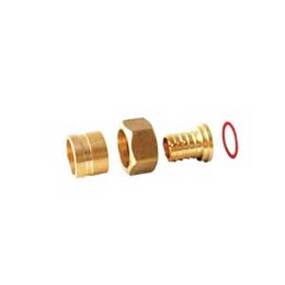Фото Переходник Gumme НГ1/2"-16 с накидной гайкой, 10 бар