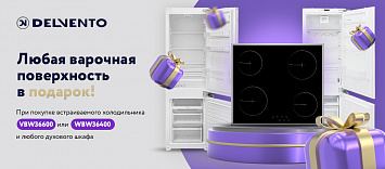 Варочная поверхность в подарок Delvento